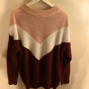 H&M Knit Sweater- Burgundy
